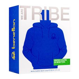 BENETTON WE ARE TRIBE 3 OZ EAU DE TOILETTE SPRAY FOR MEN