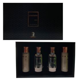 BHARARA KING 4 PCS SET FOR MEN: 3.4 EAU DE PARFUM SPRAY + 5 OZ BODY LOTION+ 3.4 AFTER SHAVE + 5 OZ SHOWER GEL