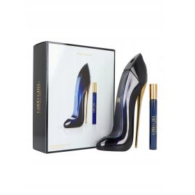 CAROLINA HERRERA GOOD GIRL 2 PCS SET: 2.7 EAU DE PARFUM SPRAY + 0.34 OZ EAU DE PARFUM SPRAY (TRAVEL SET).