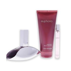 EUPHORIA 3 PCS SET FOR WOMEN: 3.3 EAU DE PARFUM + 0.33 EAU DE PARFUM + 6.7 BODY LOTION