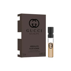 GUCCI GUILTY ABSOLUTE 0.05 EAU DE PARFUM SPRAY VIAL FOR MEN