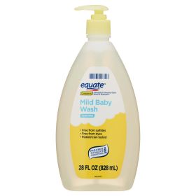 Equate Tear-Free Mild Baby Wash, 28 fl oz