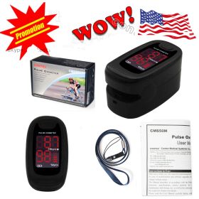 FDA FingerTip pulse oximeter LED heart rate,blood oxygen meter,O2 sensor