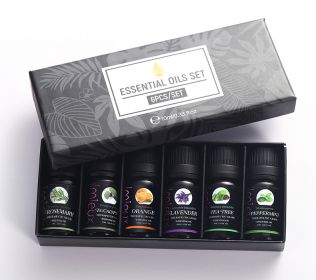 Single herbal massage aromatherapy essential oil (Option: 6 piece set)