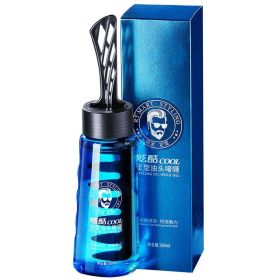 Quick-drying Styling Oil Hair Gel For Men (Option: Blue-280ml)