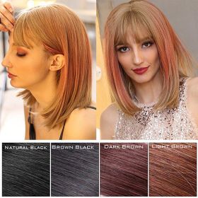 Fashion 3D Air Fringe Ultra-thin Seamless Fake Bang Wig Hair Extension Hairpiece (Color: 01)