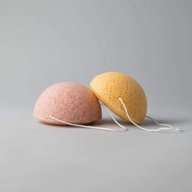 Konjac Sponge (Duo) (Sponge 2 Type: Green Mint, Sponge 1 Type: Activated Charcoal)