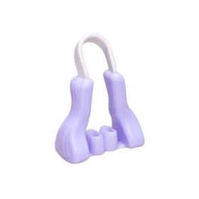 Magic Nose Shaper Clip Nose Lifting Shaper Shaping Bridge Nose Straightener Silicone Nose Slimmer No Painful Hurt Beauty Tools (Color: Purple, Num: 1 Pcs)